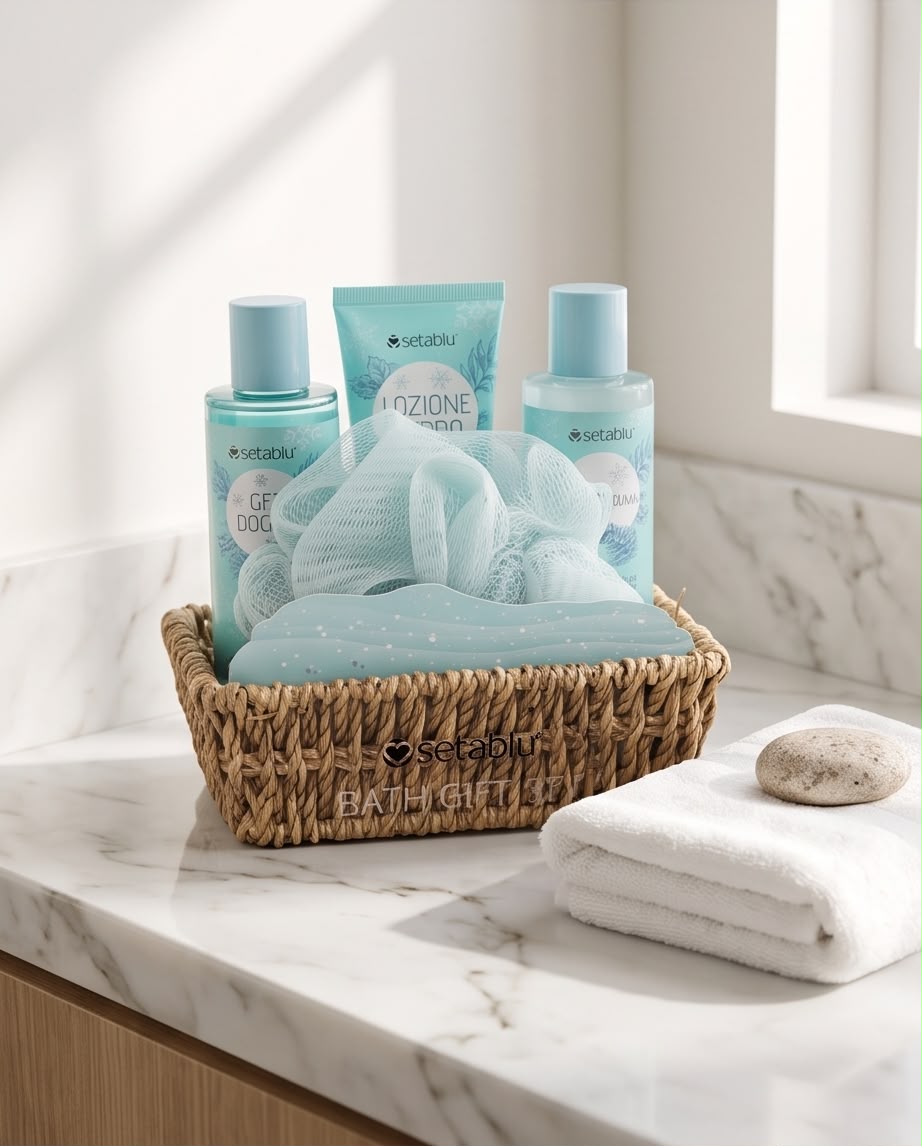 Set Regalo Bagno "Setablu - Bath Gift Set"