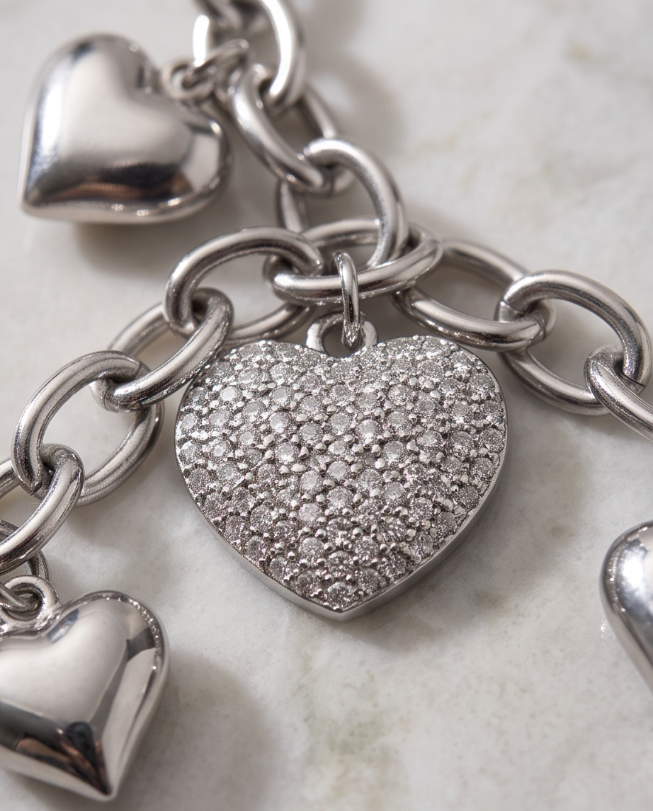 Bracciale “SONAGLI A CUORE”