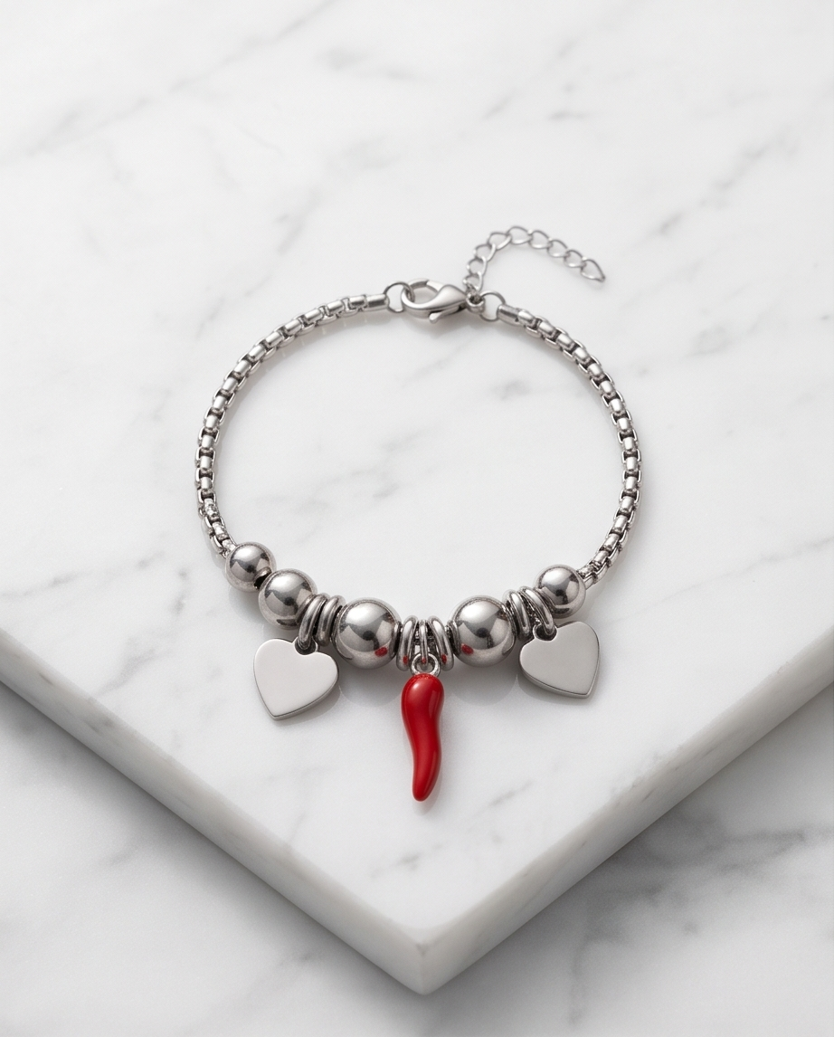 Bracciale portafortuna “CORNETTO”