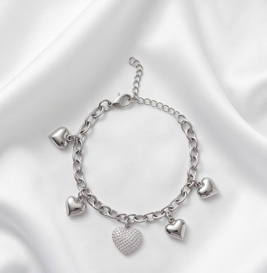 Bracciale “SONAGLI A CUORE”