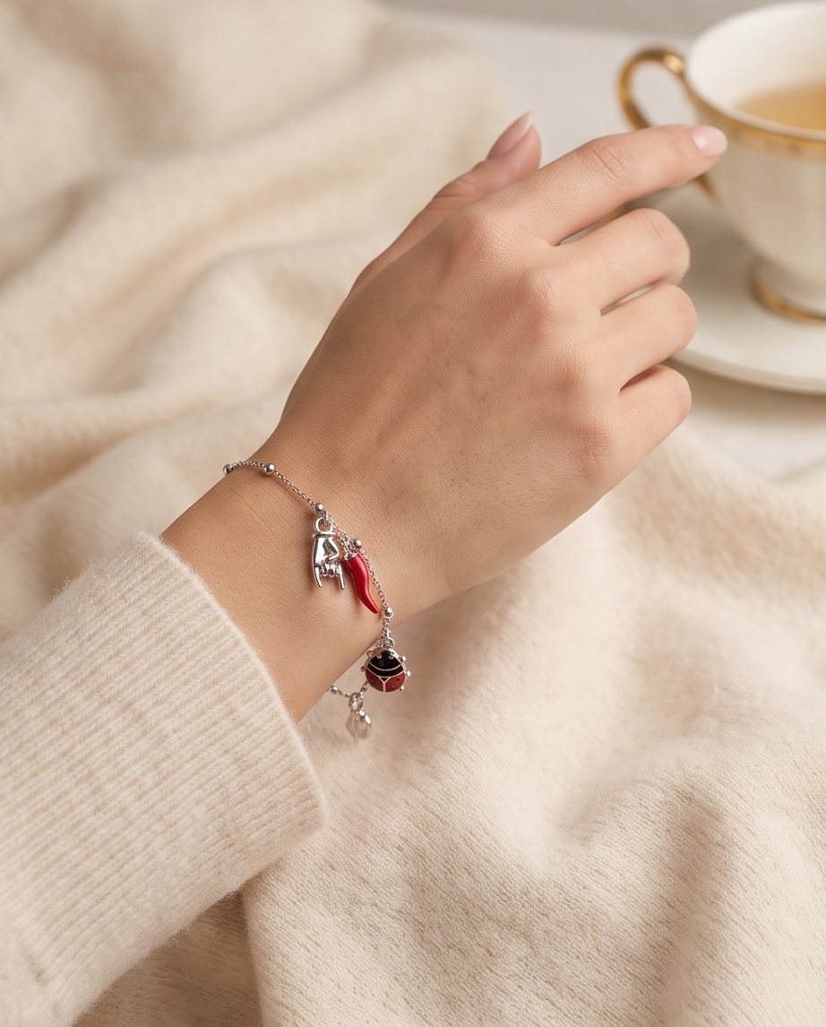 Bracciale “FORTUNA” COCCINELLA
